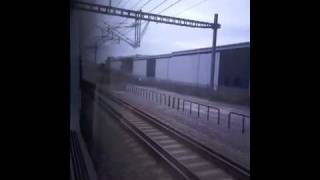 preview picture of video 'Eurostar Approaching Ashford International'