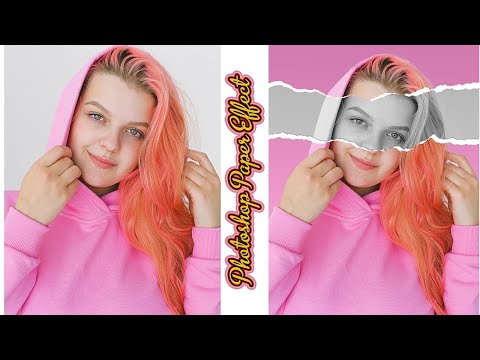 Tutorial For Beginners: Learn The Quick Paper Cutout Effect In Photoshop In Just 2 Minutes!