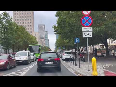 Drive in Warsaw, Poland