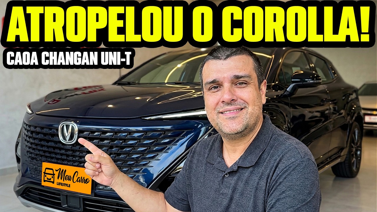 BRASILEIRO FICOU MALUCO? CAOA CHANGAN UNI-T VENDE MAIS que COROLLA! MAS É MELHOR? (Avaliação)