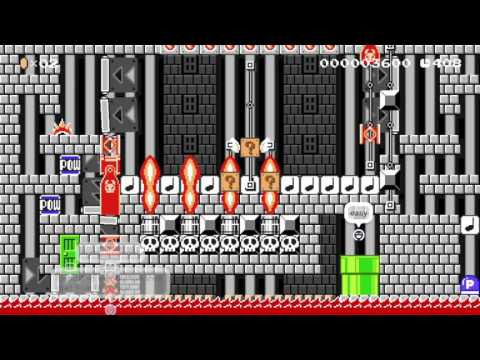 RETURN To Super Mario Maker pt5 - Bowser Jr.'s Epic Boss!/Classic Mario Jump HELL