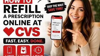 How to refill a prescription online at CVS