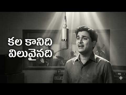 కలకానిది   విలువైనది Kala Kanidi Viluvainadi | Velugu Needalu emotional & Philosophical Classic Song