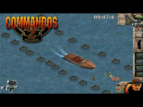 COMMANDOS 2 Men of Courage | Bonus Mission 2 - full gameplay walkthrough with commentary (HD)