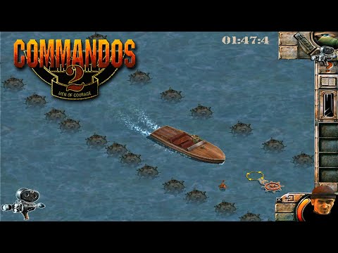 Part of a video titled COMMANDOS 2 Men of Courage | Bonus Mission 2 - full gameplay ...
