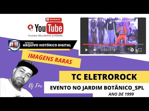 TC ELETROROCK N O EVENTO DO JARDIM BOTÂNICO_SPL_ ANO DE 1999_ARQUIVO HISTÓRICO DIGITAL_RARIDADE