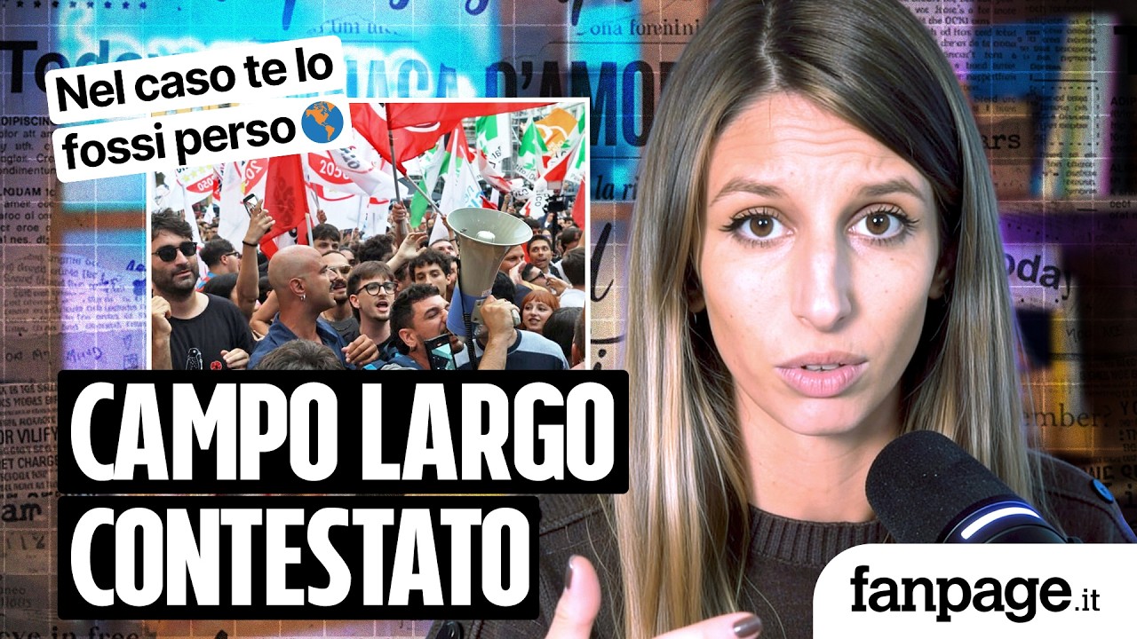 Il primo evento in piazza del campo largo non è andato troppo bene