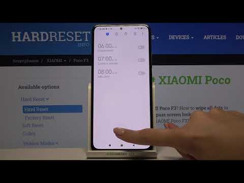 Cómo poner despertador en POCO F3 - poner una alarma