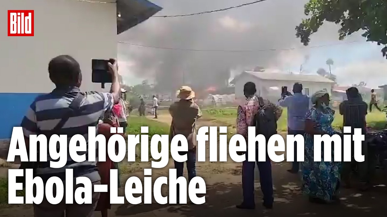 Kongo: Tumult nach Tod eines Patienten – Ebola-Krankenhaus in Flammen