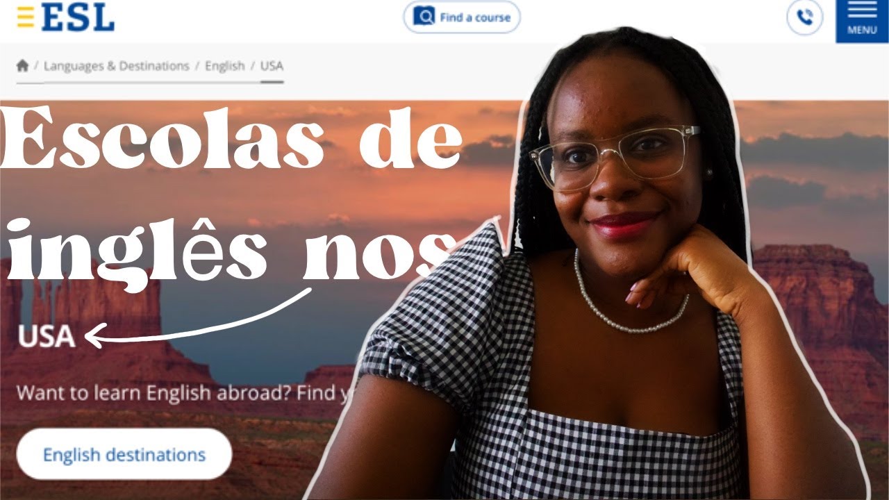 como encontrar escolas de inglês nos EUA