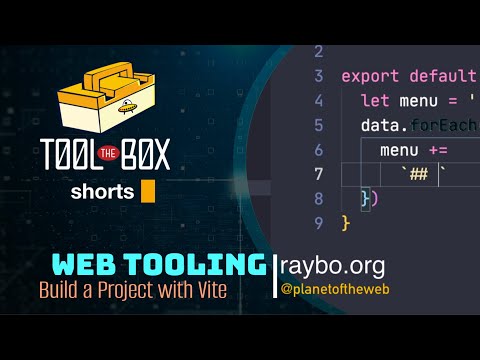 Build a JavaScript Project using Vite: Next Generation FrontEnd Tooling - Tutorial