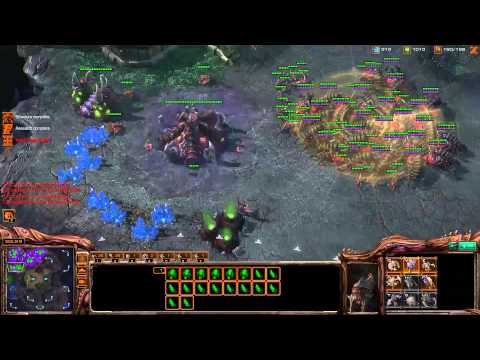 ROOTDestiny (Z) vs. vileHasHe (T) [Game 4] - Starcraft 2 Ladder