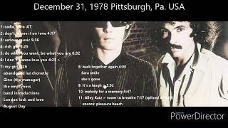 Daryl Hall &amp; John Oates Live  1978 Alley Katz / Room To Breathe