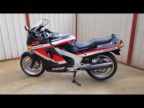 Kawasaki ZX10 1988 Walk-around and startup
