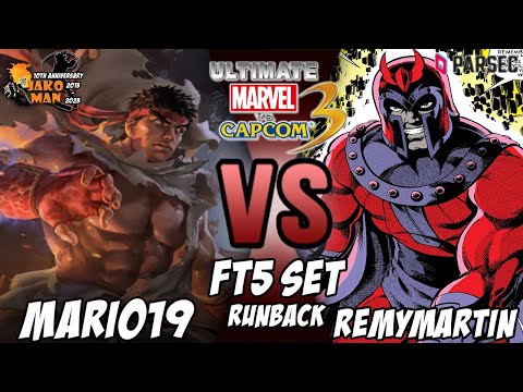 UMVC3 Parsec FT5 Set Runback - Mario19 VS RemyMartin