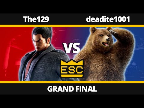 ESC 33 - Grand Final - The129 (Kazuya) Vs. deadite1001 (Kuma) - Tekken 7 Local Tournament
