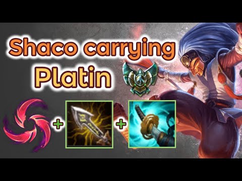 1v9 Shaco Jungle in Platin [League of Legends] Full Gameplay - Infernal Shaco