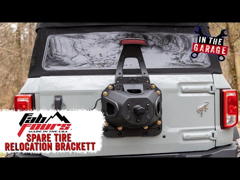 Fab Fours Spare Tire Relocation Kit - Features and Benefits