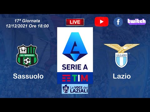 SASSUOLO-LAZIO 17ª GIORNATA DI SERIE A - COMMENTO LIVE E POST PARTITA