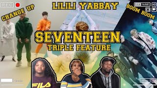 🔥🔥🔥🔥🔥 | SEVENTEEN- CHANGE UP, LILILI YABBAY , &amp; BOOM BOOM M/V | REACTMAS DAY 2