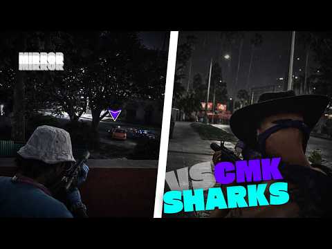 WAR DAY 1 | CMK vs SHARKS | FIRST LONG GUN SHOWDOWN | DovuxLife