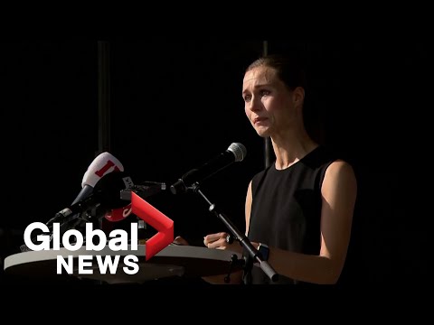 "I am human": Finnish PM Marin fights back tears during impassioned address on party videos