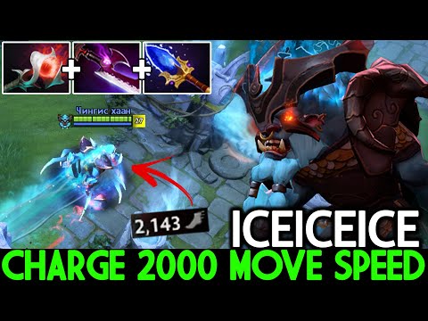 ICEICEICE [Spirit Breaker] Crazy Charge 2000 Move Speed OP Build Dota 2