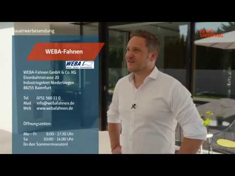 Sonnenschirme für Privat - Tipps für die perfekte Beschattung von WEBA-Fahnen