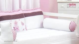 Quarto para Bebê Joaninha Rosa | Ref: 53331