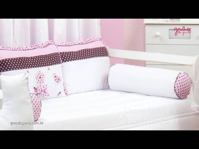 Quarto para Bebê Joaninha Rosa | Ref: 53331