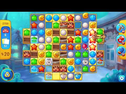 Fishdom 2759 Level - NO BooSTERS