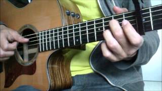 How to Play Avalon by Fiction Family on Acoustic Guitar - Tutorial