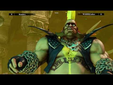 HFM1 WR1 - Rambro (Chun-Li) vs WSHH|Gabez (Birdie)