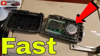 Replace a car key fob battery DIY in 2 minutes keyfob