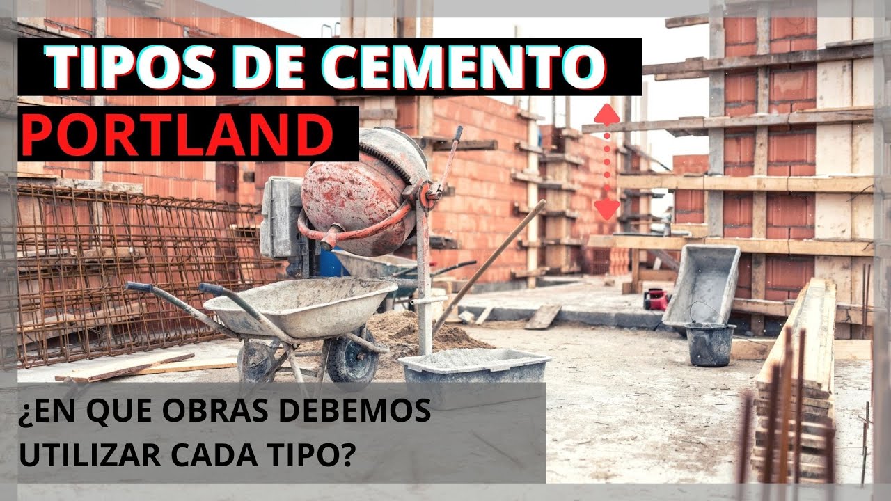 HORMIGON - Tipos de Cemento Portland.🤔 ¿En cuales obras debo utilizar cada uno🤔