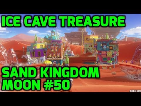 Super Mario Odyssey - Sand Kingdom Moon #50 - Ice Cave Treasure