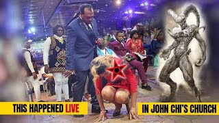 THIS HAPPENED LIVE IN JOHN CHI&#39;S CHURCH