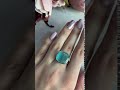 Серебряное кольцо с кошачьим глазом 10.24ct