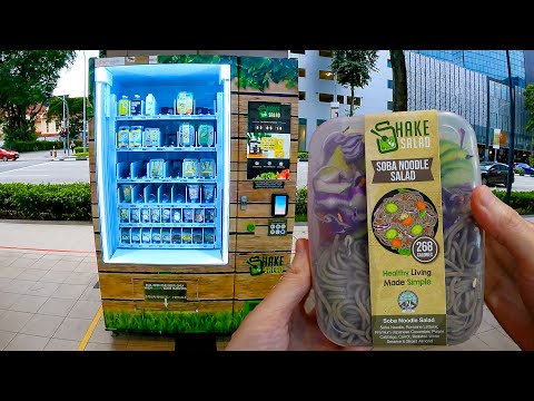 Salad Kit Vending Machine