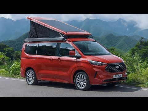 New Ford Transit Custom Nugget  2024 Camper Van Revealed With Solar Roof