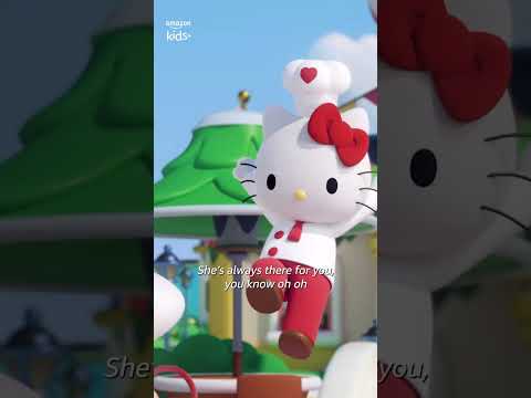 Introducing: Hello Kitty Super Style! A new series available on Amazon Kids+ #shorts #hellokitty