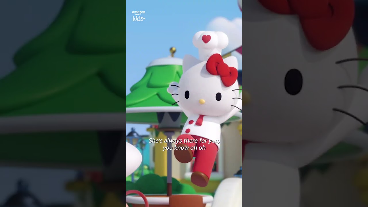 Introducing: Hello Kitty Super Style! A new series available on Amazon Kids+ #shorts #hellokitty