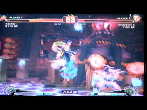 SSFIV - Random Ranked Match - Nashor- (Dictator) vs iceQueen14 (Rose)