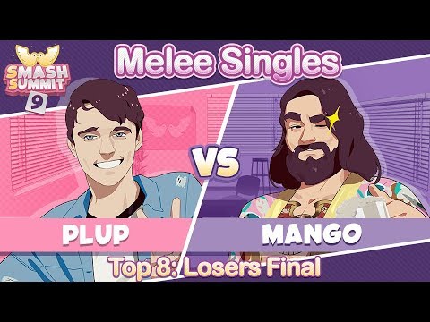 Plup vs Mang0 - Top 8 Losers Final: Melee Singles - Smash Summit 9 | Sheik vs Falco