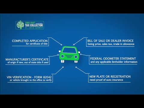 TCSLC - Registering an Out of State Vehicle Video