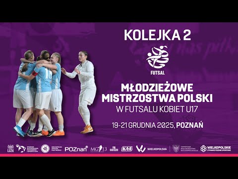 Młodzieżowe Mistrzostwa Polski w Futsalu Kobiet U-17 | 2025 | Kolejka 2