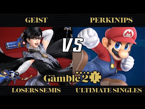 The Gamble 2 Top 8 - Geist (Bayonetta) vs. Perkinips (Mario) - SSBU