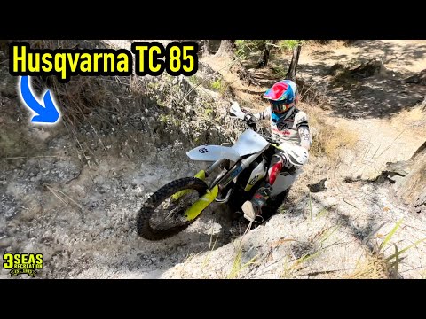 Husqvarna TC 85 2-stroke at Croom Off Road Park