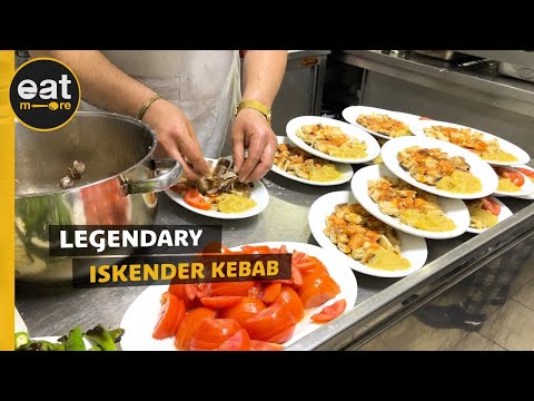 Legendary Iskender Kebab of Bursa | They made 165 plates of Iskender Kebab in an hour
