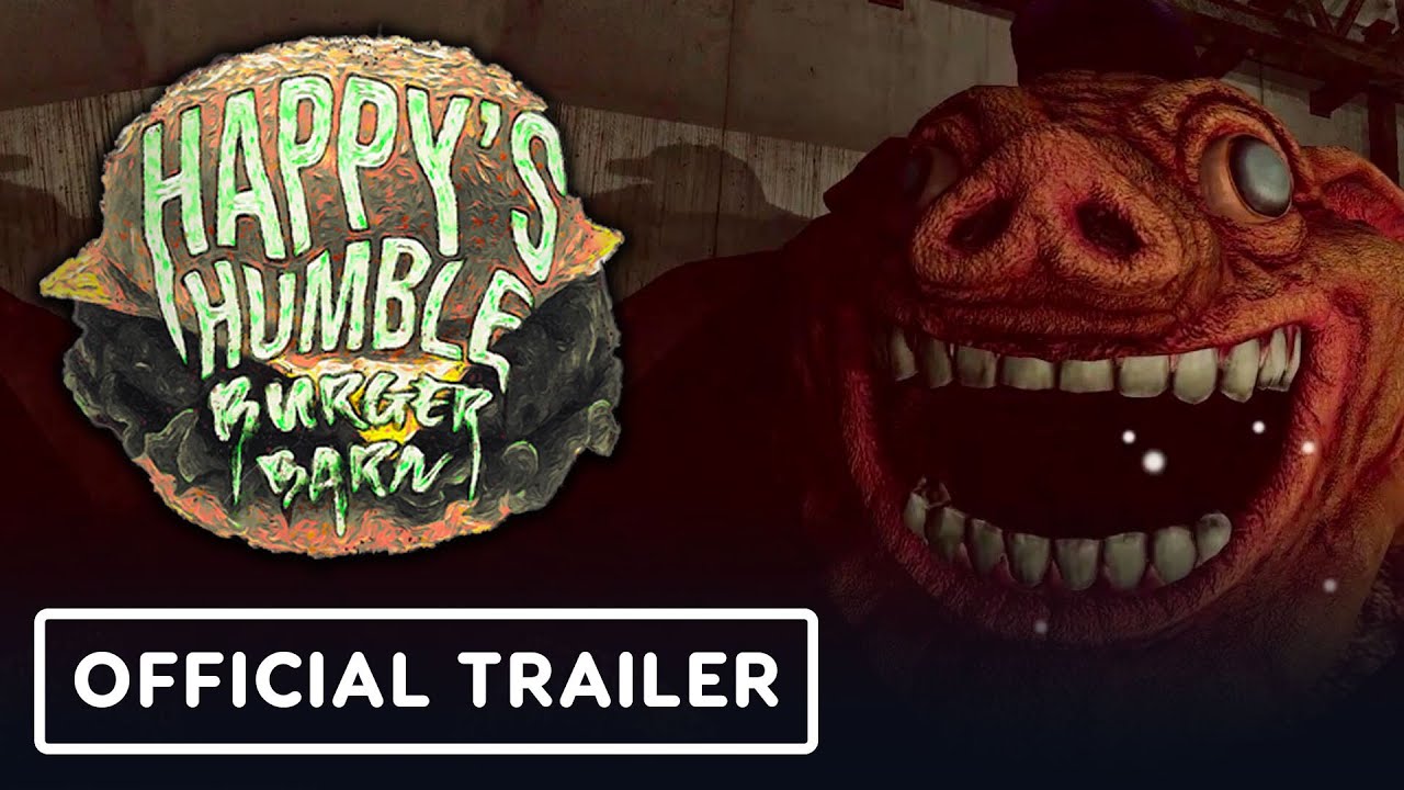 Happy's Humble Burger Barn - Official Gameplay Trailer | Summer of Gaming 2021 - YouTube